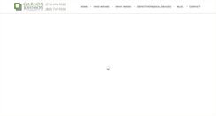 Desktop Screenshot of garson.com